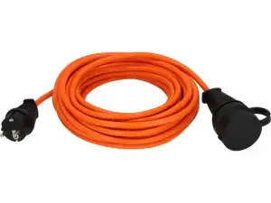 купить Удлинитель-шнур 10м (1 роз., 3.3кВт, с/з, ПВС) Brennenstuhl Comfort-Line (IP44, провод 3х1,5мм2, сила тока 16А, с/з - с заземляющим контактом)