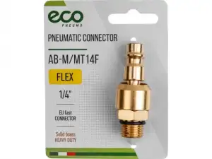 купить Соединение быстросъем. ПАПА х нар. резьба 1/4' шарнир (латунь) ECO