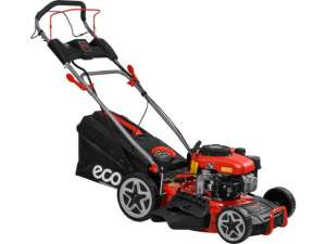 купить Газонокосилка бензиновая ECO LG-645 E самоходная (4 л.с., шир. 46 см, самоходная, электростарт, мульчир., стальн. корпус, травосборник 60 л)