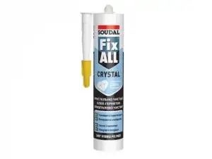 купить Клей-герметик гибрид.'Soudal' Fix All Crystal прозрачный 290 мл