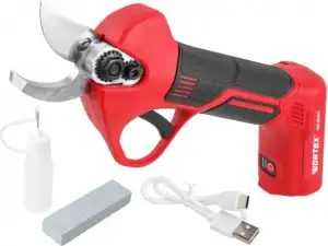 купить Аккум. секатор WORTEX CBS 2030-1 в кор. БЕСЩЕТ., 7.2 В, ветки до 25 мм