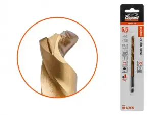 купить Сверло по металлу шестигр. 6.5х63х120 мм HSS-G TIN GEPARD (многогранная заточка)