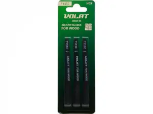 купить Пилка лобз. по дереву T111C (3 шт.) ВОЛАТ (пропил прямой, грубый, для базовых работ)