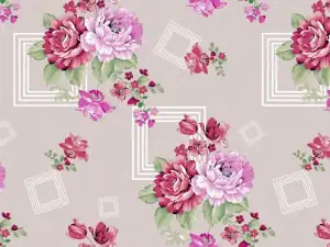 купить Клеенка столовая, нетканая основа с ПВХ покр., коллекция "DECO", 1 м.пог., PERFECTO LINEA (Отгружаем кратно 20м! Вскрытый рулон возврату не подлежит)