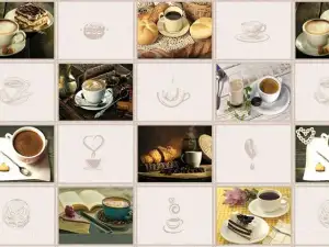 купить Клеенка столовая, нетканая основа с ПВХ покр., коллекция "DECO", 1 м.пог., PERFECTO LINEA (Отгружаем кратно 20м! Вскрытый рулон возврату не подлежит)