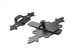 купить Задвижка дверная 140 мм Классика, черн.мат. STARFIX