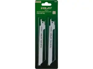 купить Пилка сабельная по металлу S711EF (2 шт.) ВОЛАТ (150мм, полотно для сабельной пилы, пропил криволинейный, для листового металла)