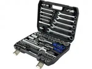 купить Набор головок и ключей 82пр. TREK (1/4', 1/2', 6 граней)