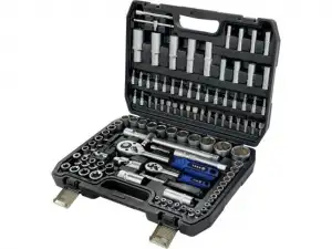 купить Набор головок и бит 108пр. TREK (1/4', 1/2', 6 граней)