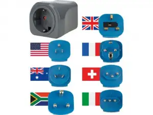 купить Набор переходник-разветвитель (7шт.) 1508160 Brennenstuhl