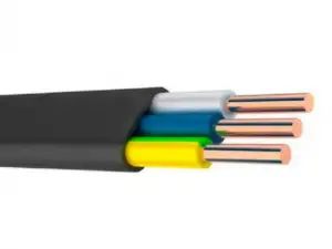 купить Кабель ВВГ-Пнг(A) 3х2,5 (бухта 100м) Ч БелРосКабель (черный, ГОСТ 16442-80)