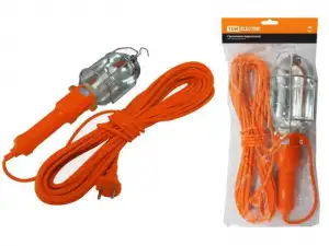 купить Светильник переносной УП-2Р круглая вилка 2Р/10метров TDM