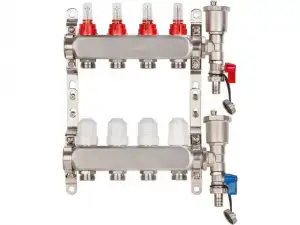 купить Коллекторная группа AVE136, 4 вых., AV Engineering (Для теплого пола и водоснабжения)