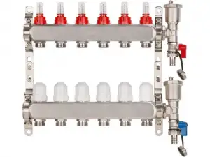 купить Коллекторная группа AVE136, 6 вых., AV Engineering (Для теплого пола и водоснабжения)