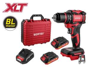 купить Аккум. дрель-шуруповерт WORTEX BD 2025-1 DLi в чем. ALL1 XLT БЕСЩЕТ, 18 В, 50 Н*м, 2х2 А*ч, БЗП 13 м (шурупы до 9 мм, защита от перегрузки и перегрева