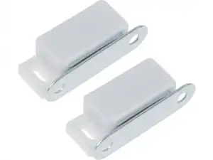 купить Защелка магнитная 45мм белая (2 шт в пакете) STARFIX