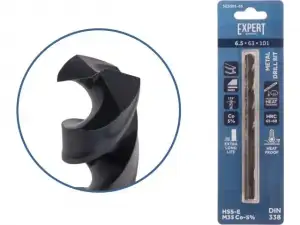 купить Сверло по металлу ц/х 6.5х63х101 мм HSS-Co Black EXPERT STARTUL (кобальт 5%)