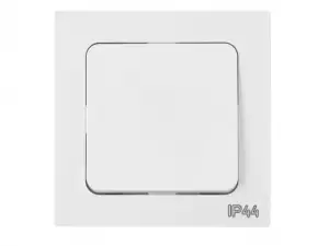 купить Выключатель 1 клав. (cкрытый, 10А) белый, Astrum, Bylectrica