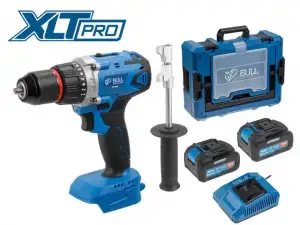 купить Аккум. дрель-шуруповерт BULL SR 1802 Xcase, XLTpro, БЕСЩЕТ., 18 В, 80 Н*м, 2*4 А*ч, БЗП 13 мм (шурупы до 10 мм)
