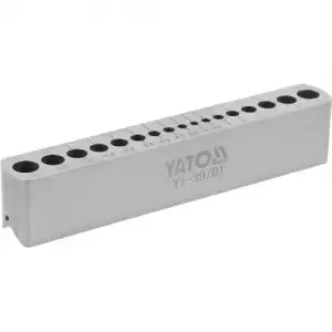 купить Кондуктор для разметки и сверления отверстий 3-9.5мм, HCS "Yato"