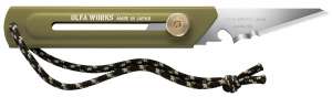 купить OLFA WORKS BK1 BUSHCRAFT KNIFE многоцелевой нож со сменным лезвием (OW-BK1-OD)