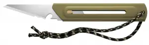 купить OLFA WORKS BK1 BUSHCRAFT KNIFE многоцелевой нож со сменным лезвием (OW-BK1-OD)