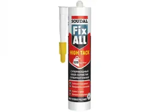 купить Клей-герметик гибрид."Soudal" Fix All High Tack белый 290 мл
