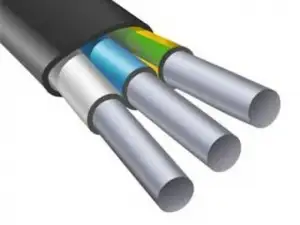 купить Кабель АВВГ-П 3х2,5 (бухта 100м) Ч БелРосКабель (черный,)