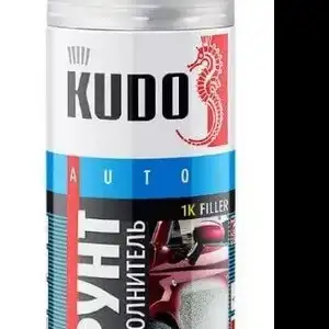 купить Грунт-наполнитель 1К (серый) 520 мл KUDO