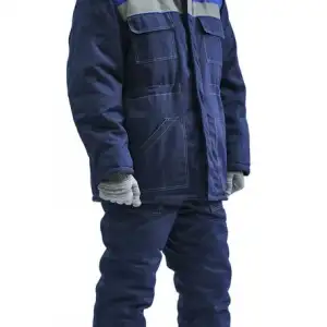 купить Куртка утеплённая 'Легион' (т.синий/василек, т.синий/оранжевый)