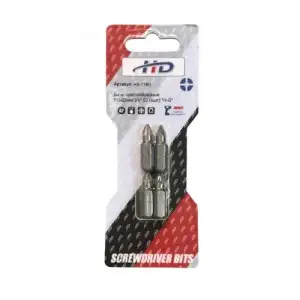 купить Биты крестообразные PZ1х25мм 1/4" S2 (4шт) "H-D"