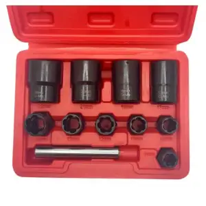 купить Головки под сорванные грани 9-22мм. 3/8, 1/2" (набор 11пр.) 42CrMo "H-D"