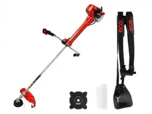 купить Мотокоса ECO GTP-255 Power MAX (2.5 кВт, 3.4 л.с., 52.0 см3, лёгкий запуск, антивибрационная штанга, нож 4Т,ремень двухлямочный, вес)