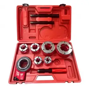 купить Клуппы трубные 1/2" - 2" с трещоткой (набор 7пр.) "H-D"