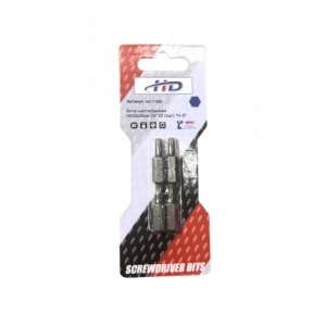 купить Биты шестигранные HEX3x25мм 1/4" S2 (4шт) "H-D"