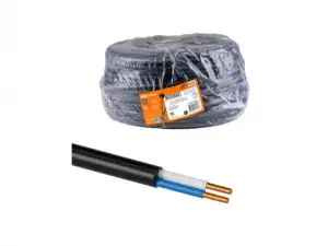 купить Кабель ВВГнг(А)-LSLTx 2х1,5 ок(N)-0,66 ГОСТ (100м) TDM