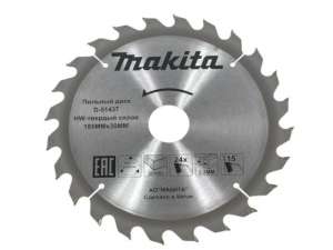купить Диск пильный 185х30/20 мм 24 зуб. по дереву MAKITA