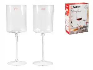 купить Набор бокалов для вина, 2 шт., 460 мл, серия Avila, PERFECTO LINEA (Размер: 230х80 мм)