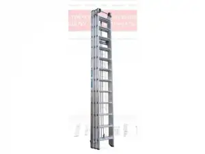 купить Лестница алюм. 3-х секц. 322/790/322см 3х12 ступ., 27,6кг  NV5250 Новая Высота (макс. нагрузка 150кг)