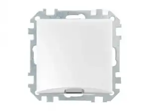 купить Розетка для вывода кабеля (скрытая) белая, Стиль, Bylectrica