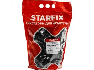 купить Фиксатор арматуры 'Опора 25/20/15/10' 4-18 (100 шт в дой-паке) STARFIX