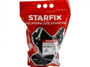 купить Фиксатор арматуры "Стойка на песчаные грунты ФС-25/30" 4-18 (18 шт в дой-паке) STARFIX