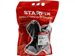 купить Фиксатор арматуры "Стойка на песчаные грунты ФС-35/40" 4-18 (14 шт в дой-паке) STARFIX