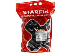 купить Фиксатор арматуры 'Стойка турецкая-50'  (30 шт в дой-паке) STARFIX