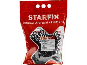 купить Фиксатор арматуры 'Звездочка-30' 6-20  (30 шт в дой-паке) STARFIX