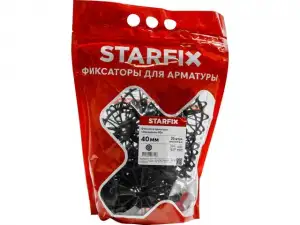 купить Фиксатор арматуры "Звездочка-40" 6-20 (20 шт в дой-паке) STARFIX