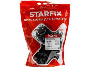 купить Фиксатор арматуры "Стойка/Стульчик-25" 6-18 (60 шт в дой-паке) STARFIX
