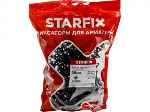 купить Фиксатор арматуры "Звездочка-35" 6-20 усиленный (20 шт в дой-паке) STARFIX