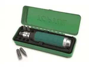 купить Отвертка ударно-поворотная + биты в футляре TOPTUL