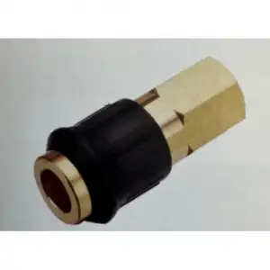 купить Быстроразъем пневматический с обратным клапаном, внутренняя резьба 3/8" (латунь) "H-D"